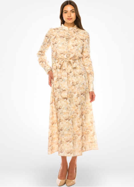 Sandy Floral Dream Dress - Elegant Simplicity Sandy Floral Dream Dress - Elegant Simplicity