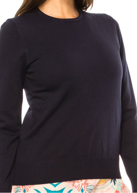Evening Sea Crewneck Sweater Navy