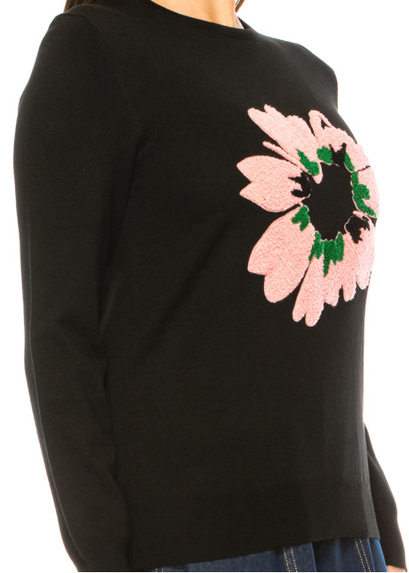 Blush Bloom Crewneck Sweater