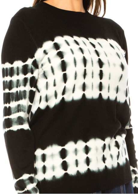 Ink Splash Tie-Dye Sweater