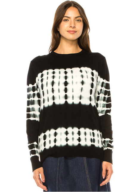 Ink Splash Tie-Dye Sweater