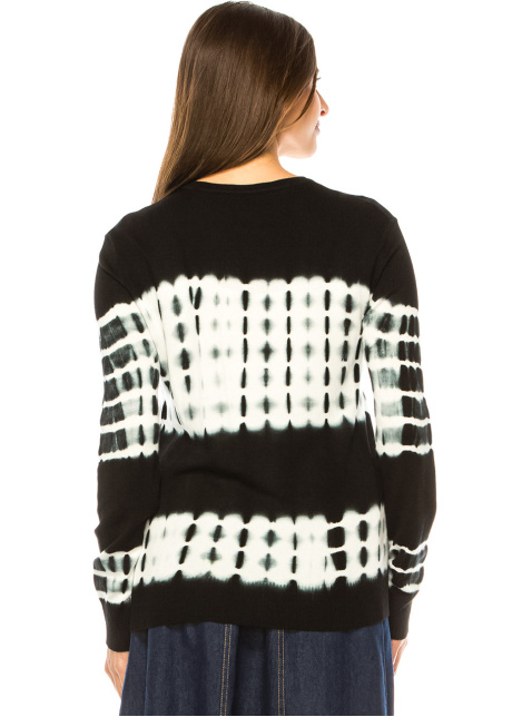 Ink Splash Tie-Dye Sweater