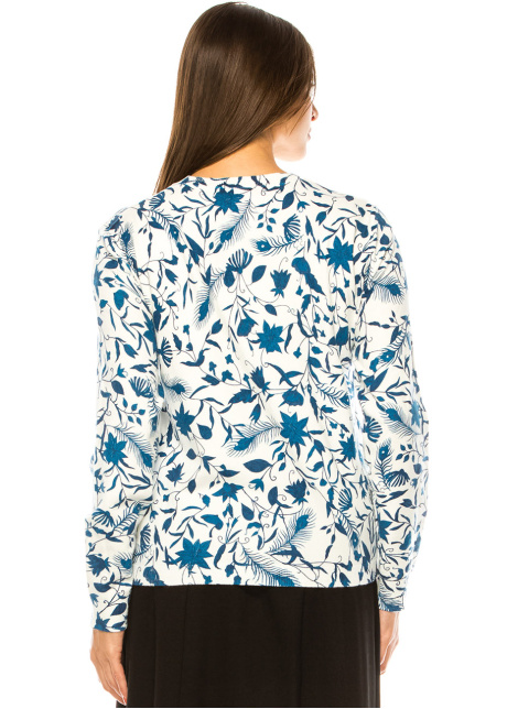 Sapphire Botanica Knit Sweater