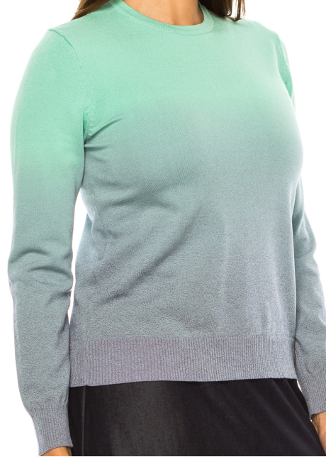 Serenity Green Soft Knit Pullover