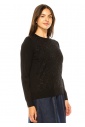 Noir Glitz Patterned Sweater