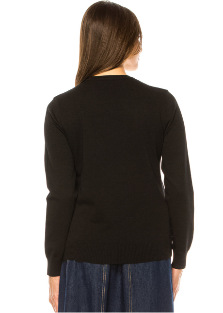 Noir Glitz Patterned Sweater