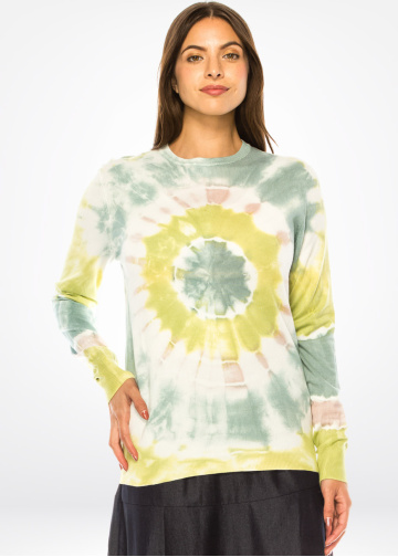 Spring Meadow Tie-Dye Sweater
