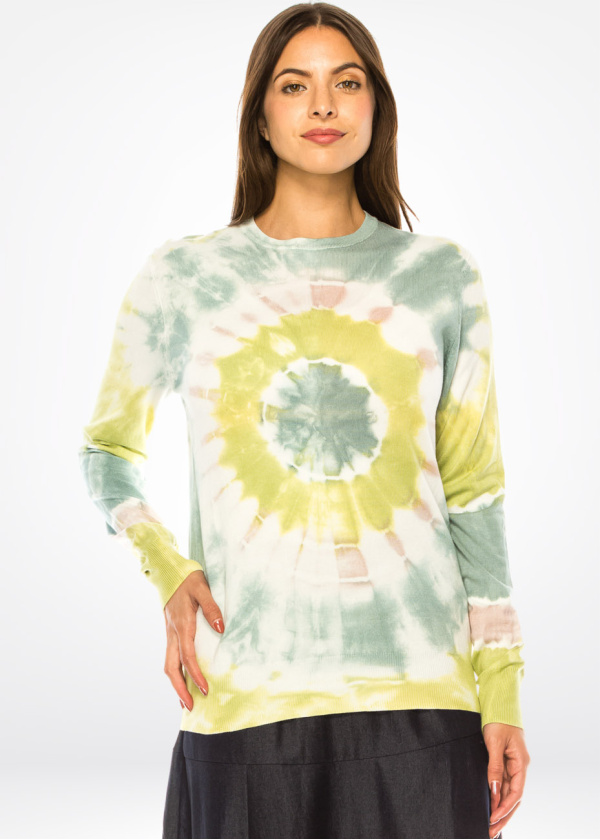 Spring Meadow Tie-Dye Sweater
