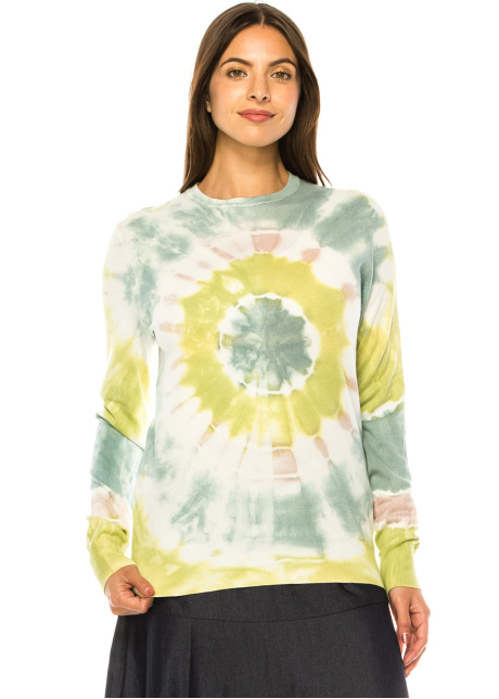 Spring Meadow Tie-Dye Sweater
