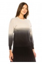 Two-Tone Transition Sweater