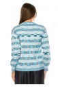 Blue Mirage Stripe Knit Sweater