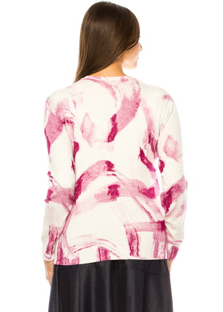 Pink Panache Painted Sweater