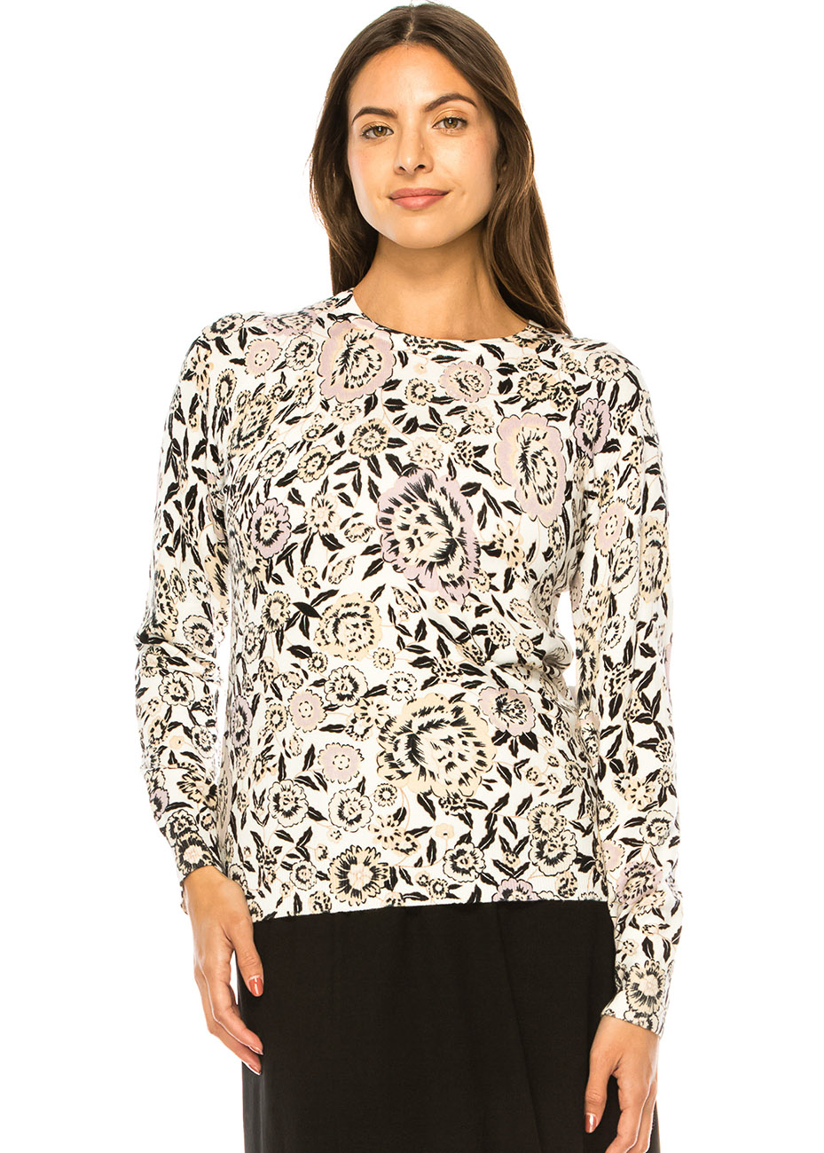 Garden Party Floral Sweater
