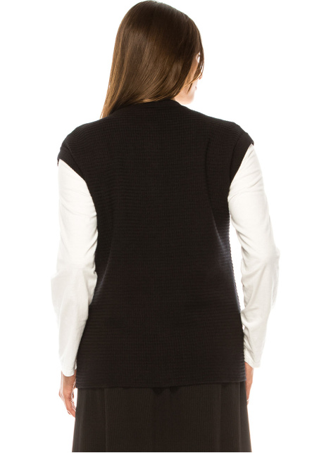 Everyday Black Pocket Vest