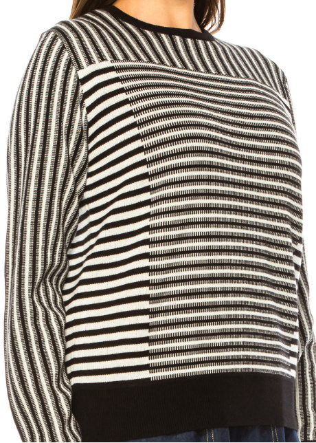 Onyx Stripe Melody Knit Sweater