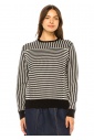 Onyx Stripe Melody Knit Sweater
