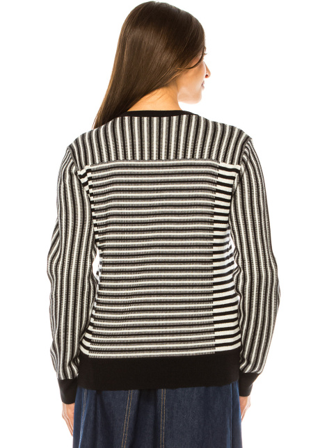 Onyx Stripe Melody Knit Sweater