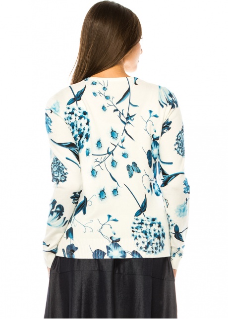 Sapphire Meadow Pullover
