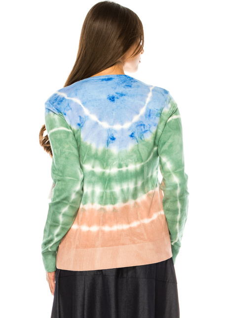 Cascade Tie-Dye Knit Sweater