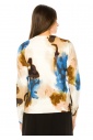 Painterly Palette Modest Sweater
