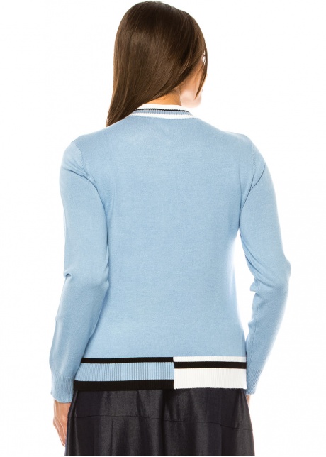 Blue Horizon Striped Sweater