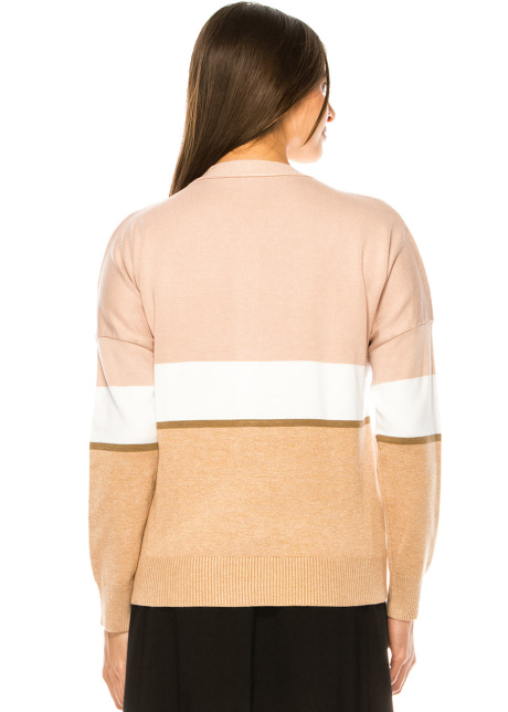 Pink Sands Colorblock Cardigan