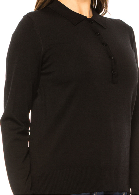 Onyx Comfort Shirt-Collared Pullover