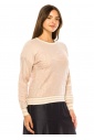 Soft Rose Embossed Sweater