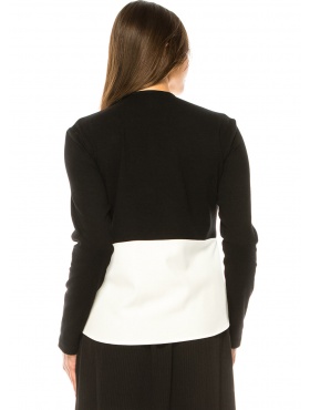 Jet Black Casual Zip Top | Modest Women Clothing - YAL New York Jet Black Casual Zip Top | Modest Women Clothing - YAL New York