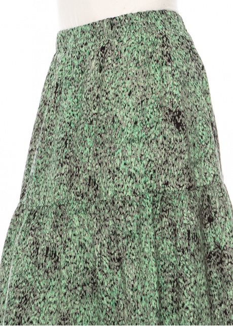 Speckled Emerald A-line Skirt