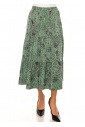 Speckled Emerald A-line Skirt