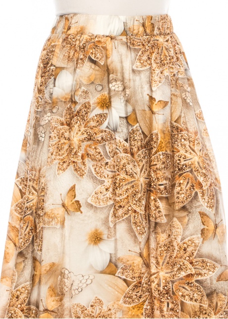Amber Bloom Modest Skirt