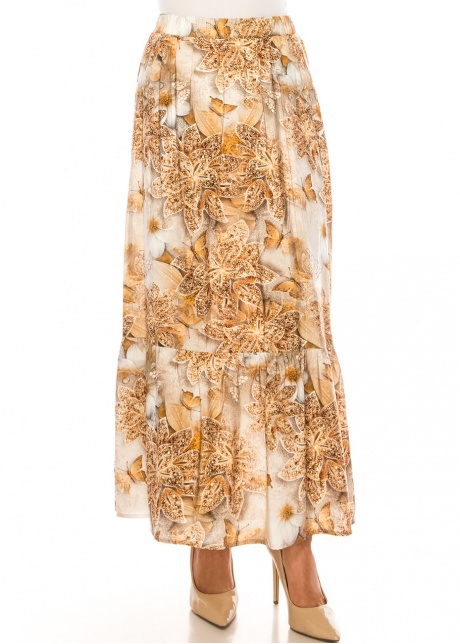 Amber Bloom Modest Skirt