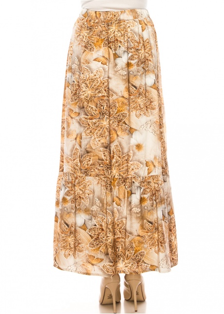 Amber Bloom Modest Skirt