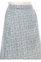 Blue Lattice Full-Length Skirt – Modest Intrigue