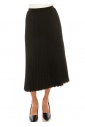 Classic Pleated Black Skirt