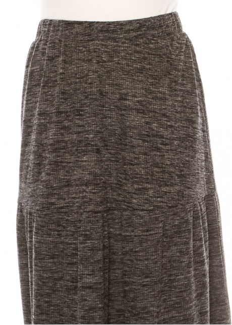 Twilight Haze Soft Knit Long Skirt