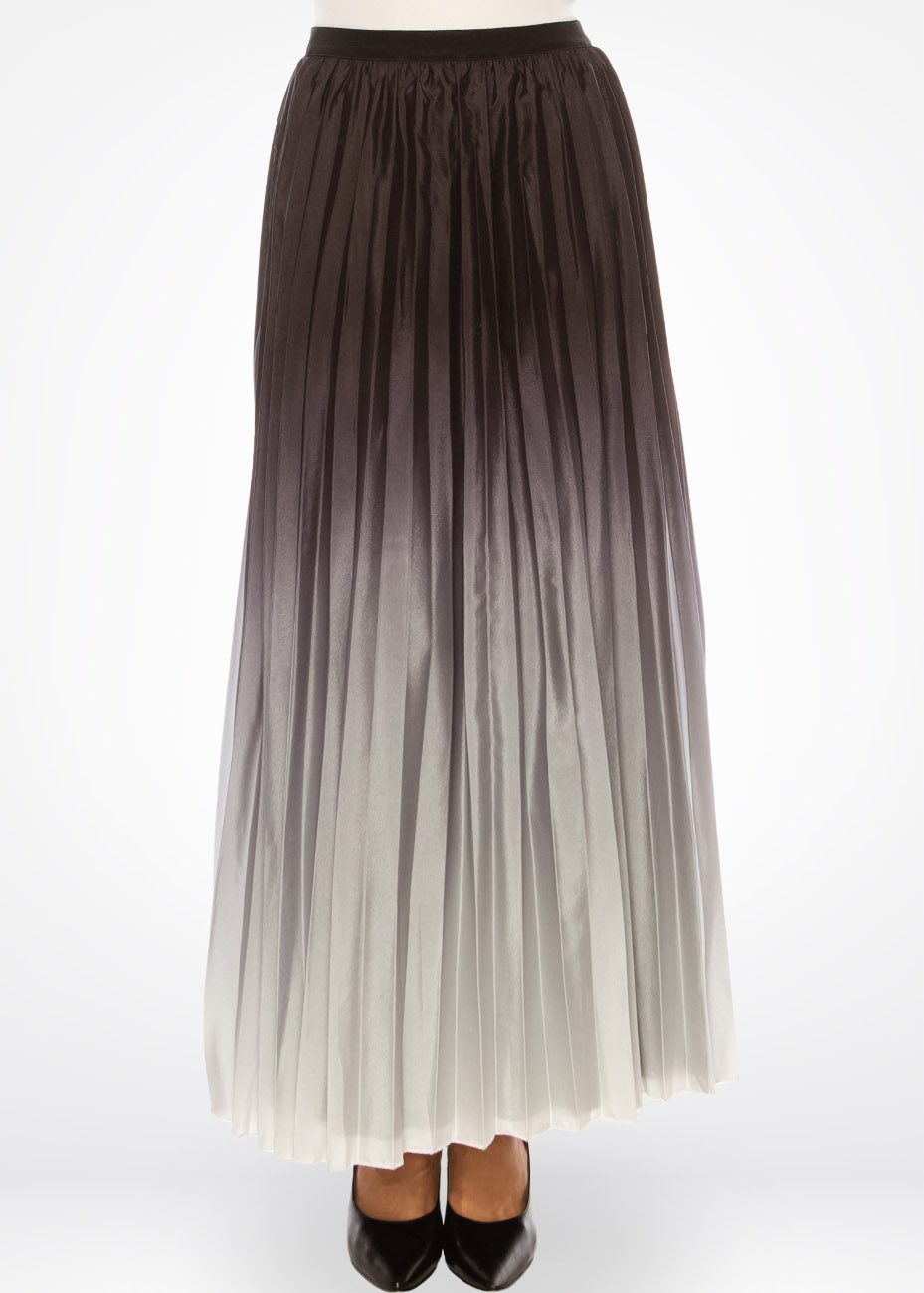 Twilight Fade Pleated Maxi Skirt