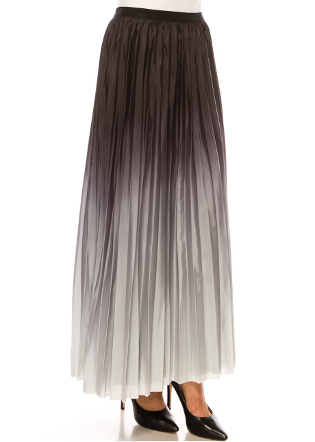 Twilight Fade Pleated Maxi Skirt