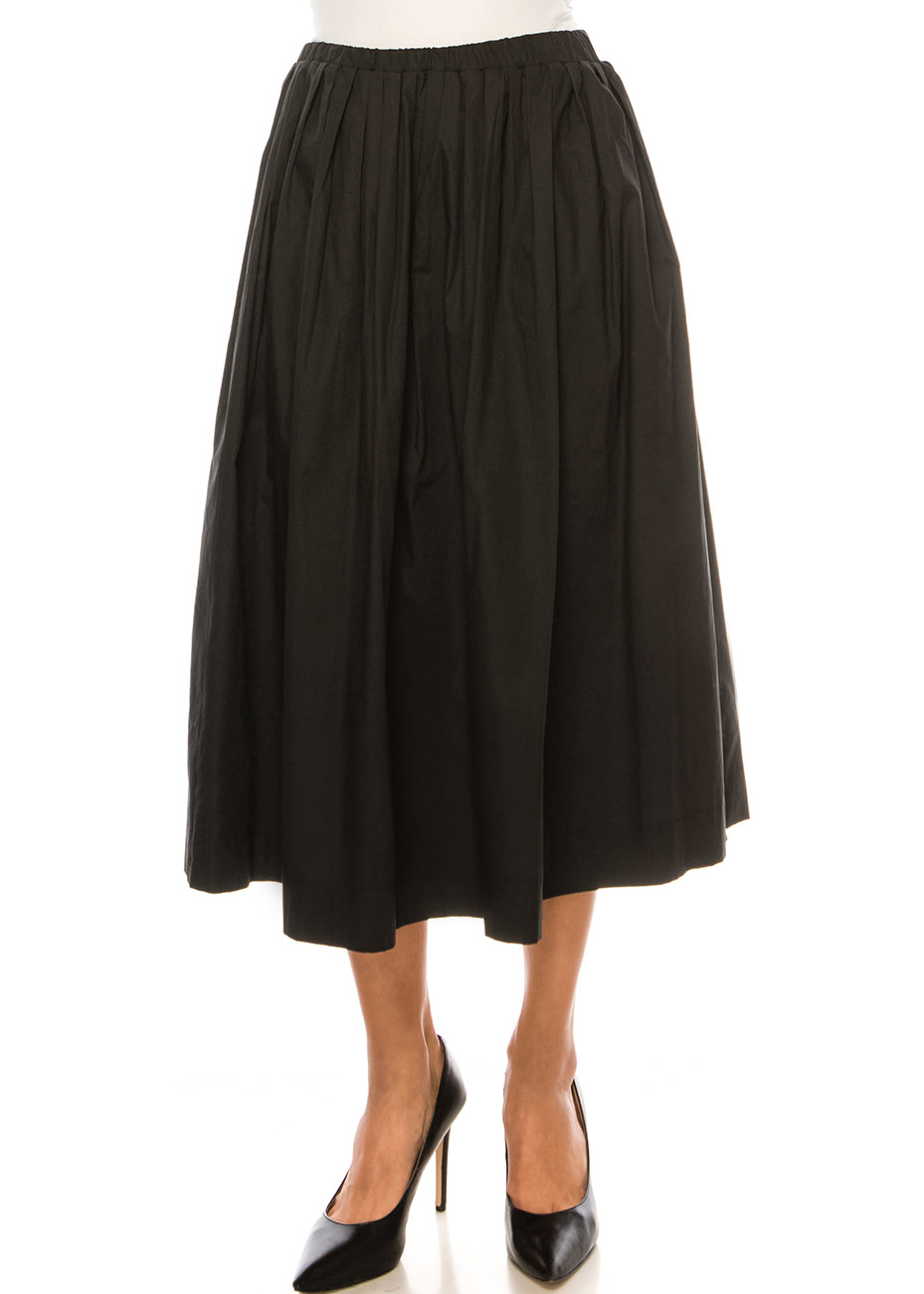 Black Everyday Comfort Skirt