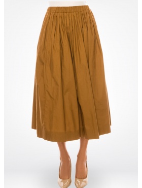 Classic Colorblock Cream and Black Knit Skirt | Modest Women