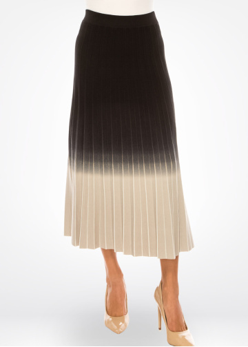 Dusk Fade Pleated Skirt
