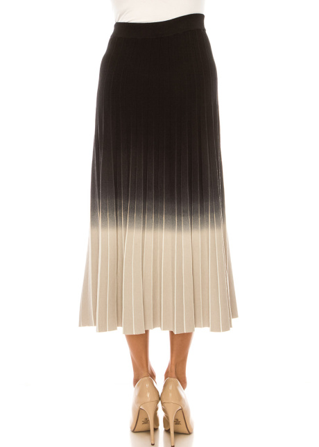 Dusk Fade Pleated Skirt