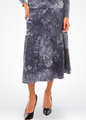 Midnight Flow A-line Skirt