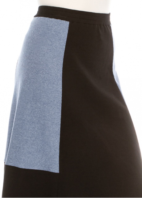Sapphire Accent A-Line Modest Skirt
