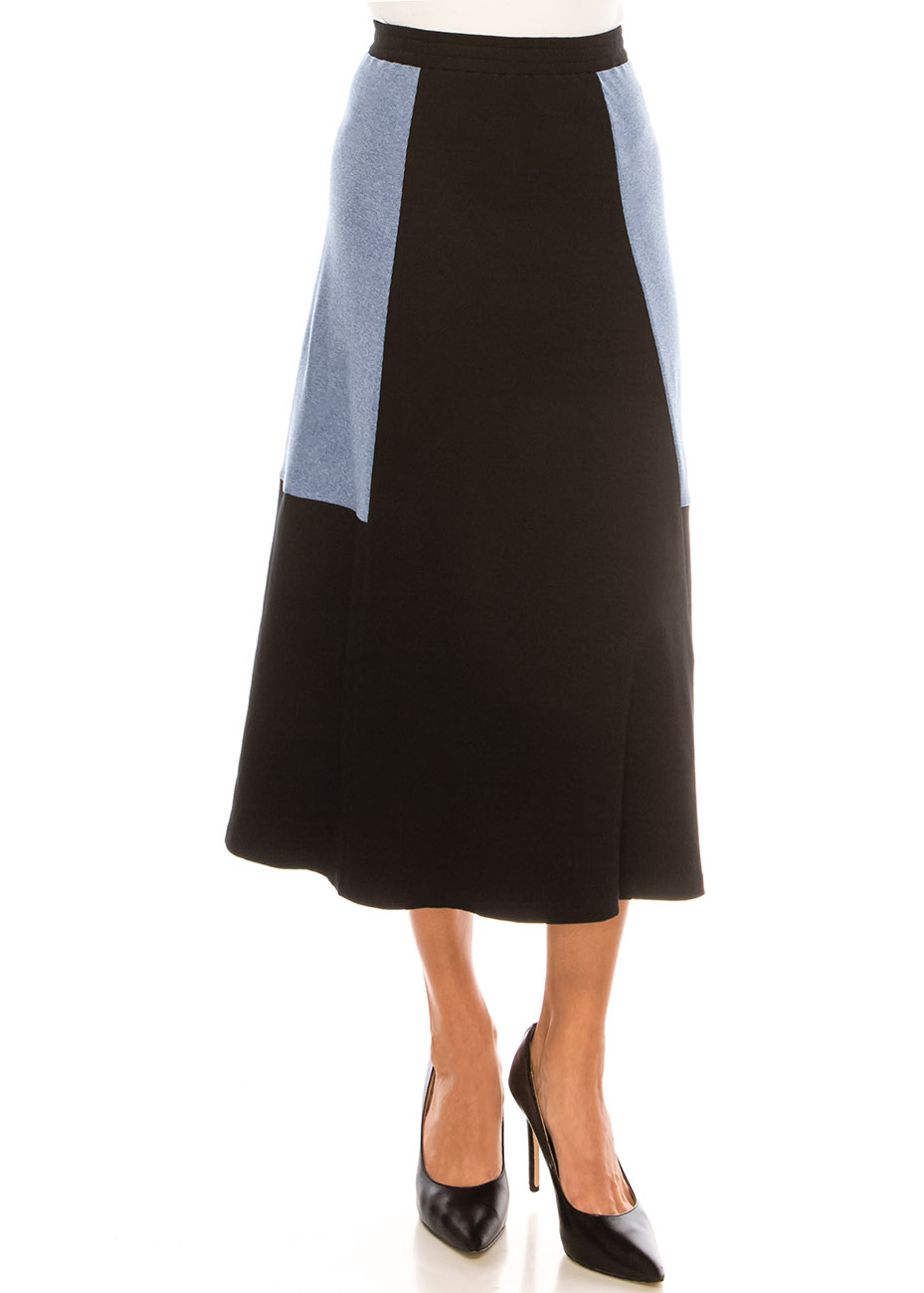 Sapphire Accent A-Line Modest Skirt