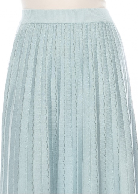 Celestial Waves Textured Skirt