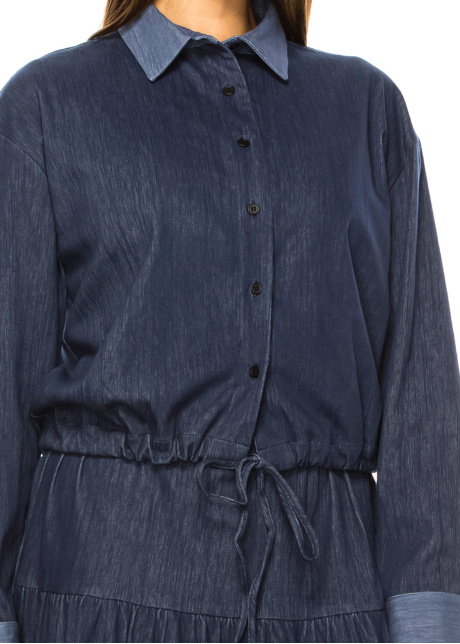 Versatile Indigo Denim Shirt