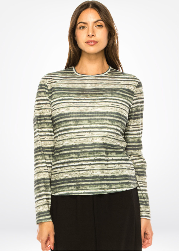 Emerald Haze Long-Sleeve Tee