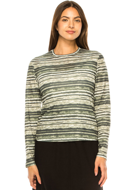 Emerald Haze Long-Sleeve Tee